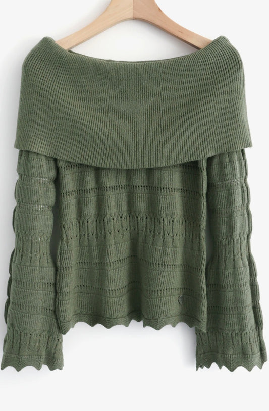 Jersey Bardot calado