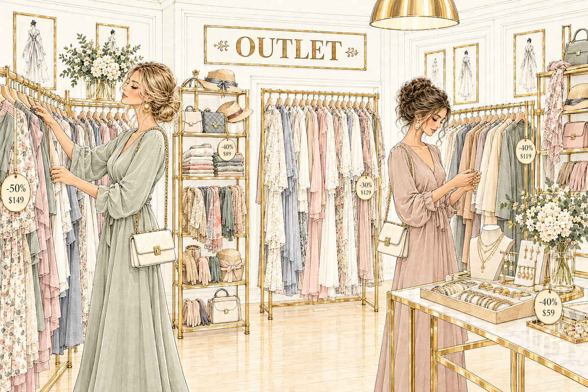 Boceto outlet ropa complementos bisutería